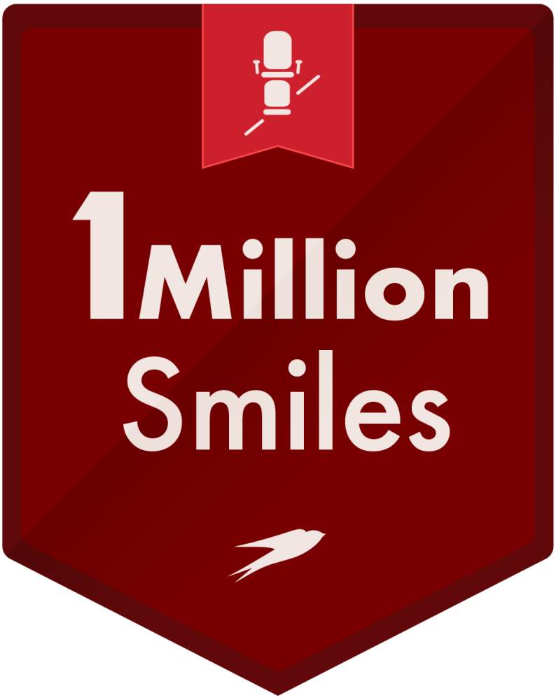 EN Stannah Badge MILLION SMILES light EN Stannah Badge MILLION SMILES light