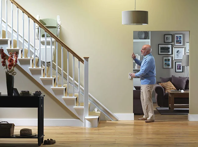 stannah starla stairlift on stairs No building work? Then how are stairlifts installed?