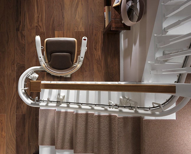 stair chair lift for stairs with landings