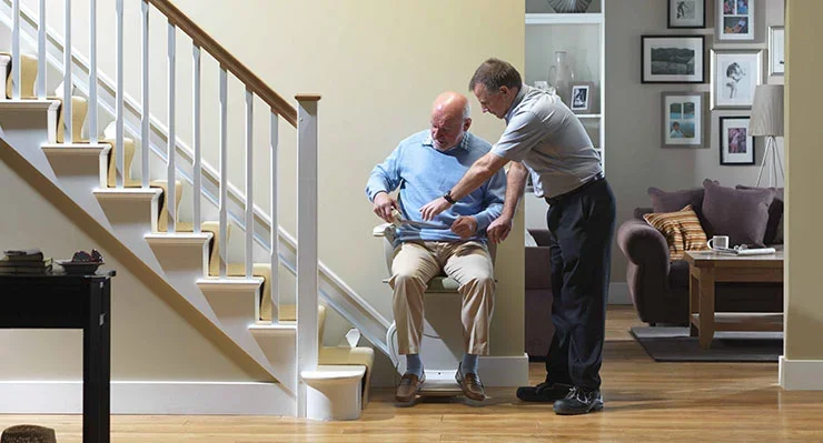 stannah after installation of the stairlift.jpg What happens after my stairlift is installed?